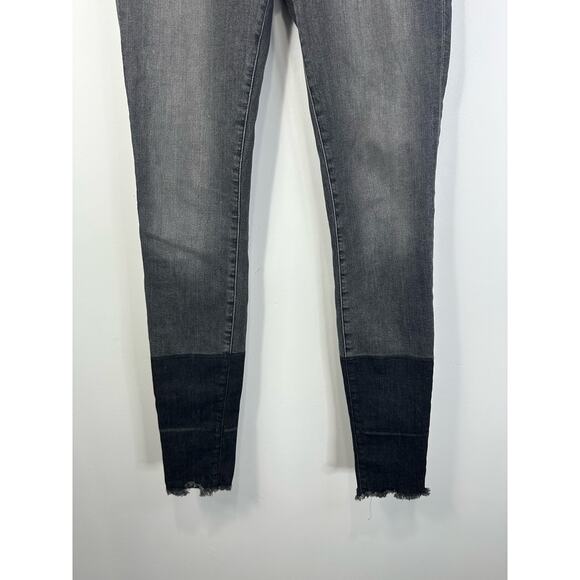 Frame Denim Women's Skinny Jeans - Black and Gray - Picture 12 of 15